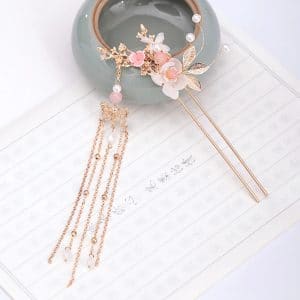 Conjunto Joyería China Hanfu - Imagen 5