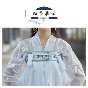 Hanfu Chino Mujer Dynasty - Imagen 4
