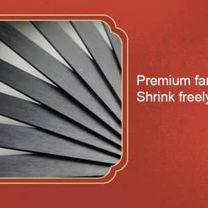 Abanico estilo chino con diseños - Imagen 5