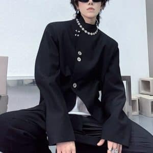 Blazers cuello mao chino - Imagen 6