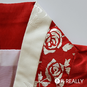 Hanbok mujer rojo/azul - Imagen 11