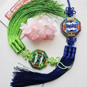 Norigae Baekhakdo  백학도 노리개 (Corea)