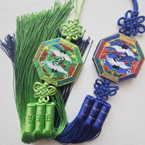 Norigae Baekhakdo  백학도 노리개 (Corea) - Imagen 5